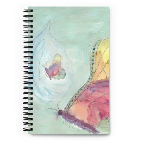 Tears for the Butterfly Spiral Notebook