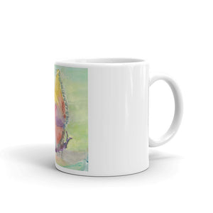 Tears for the Butterfly White Glossy Mug