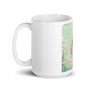 Tears for the Butterfly White Glossy Mug